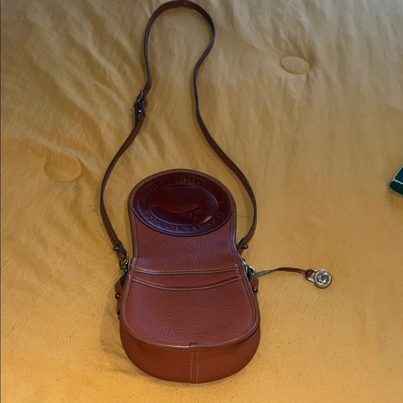 Dooney & Bourke Tan Leather Crossbody Bag - Picture 16 of 16